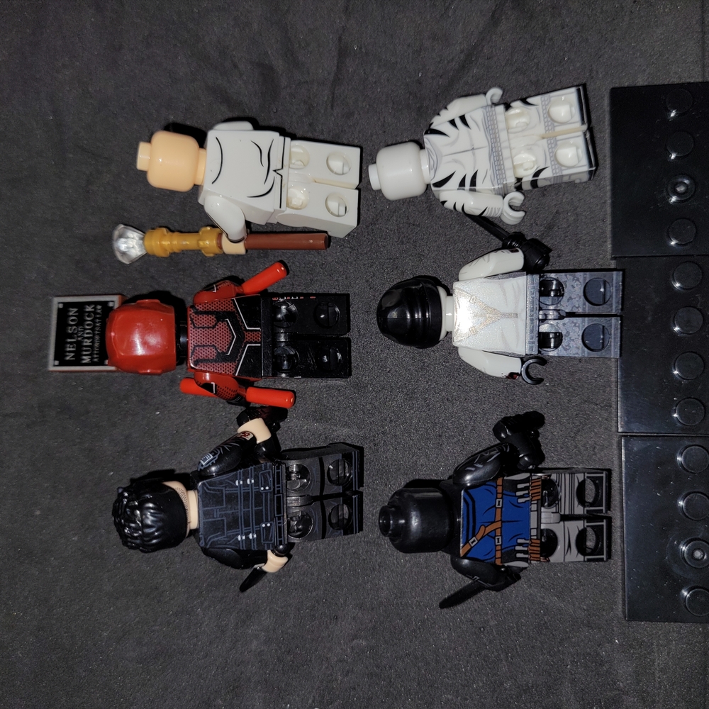 New Daredevil & Villian 6 mini figure set - Picture 3 of 4